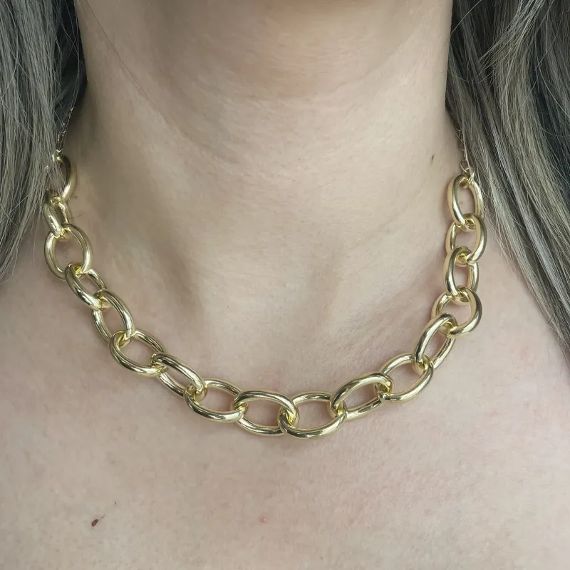 CHOKER ELO OVAL TUBO