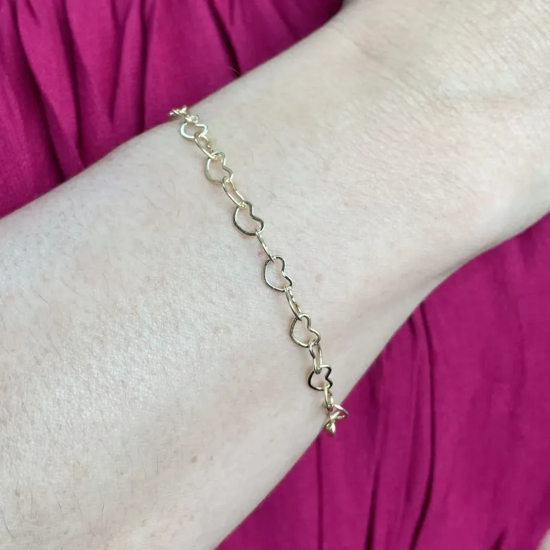 PULSEIRA CORAÇÃO VAZADO