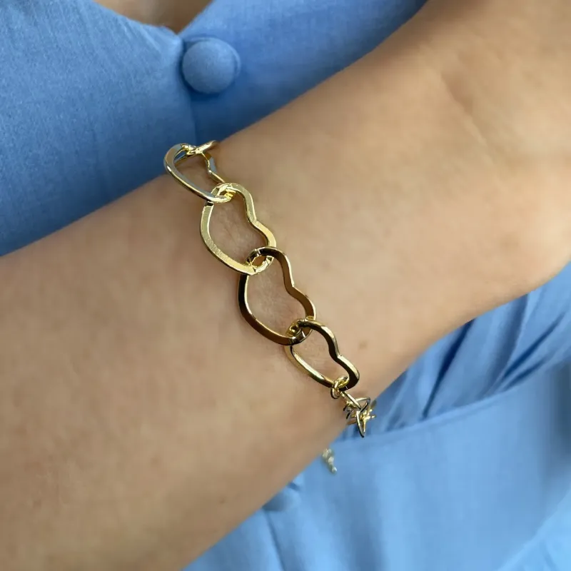 PULSEIRA CORAÇÃO VAZADO GRANDE