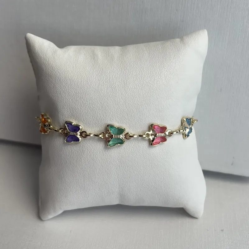 PULSEIRA INFANTIL BORBOLETA COLORS