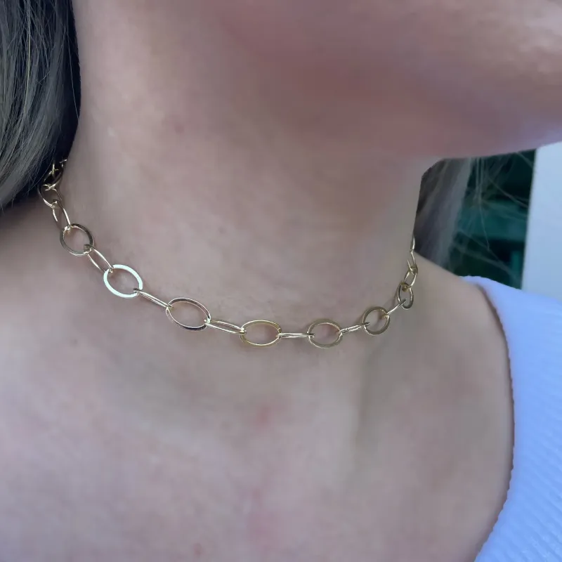 CHOKER ELO OVAL