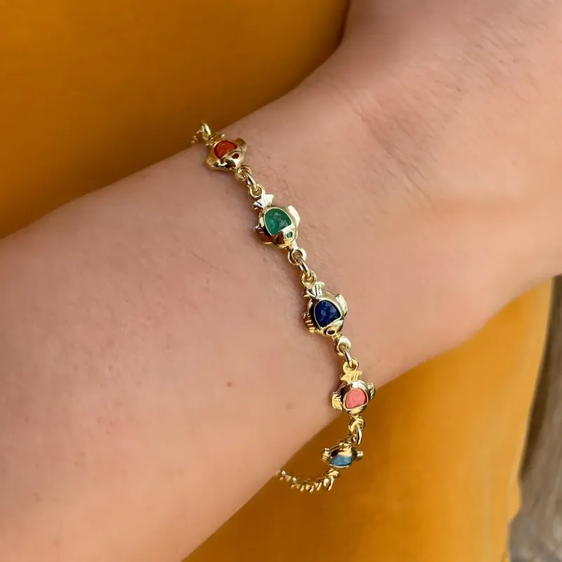 PULSEIRA PEIXINHOS COLORS