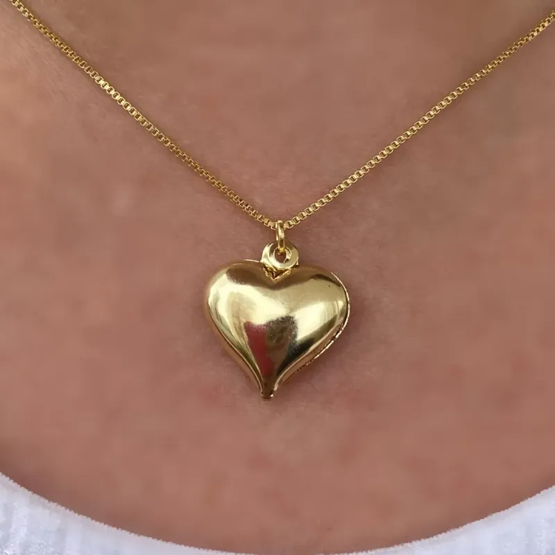 GARAGNTILHA CORAÇÃO LISO