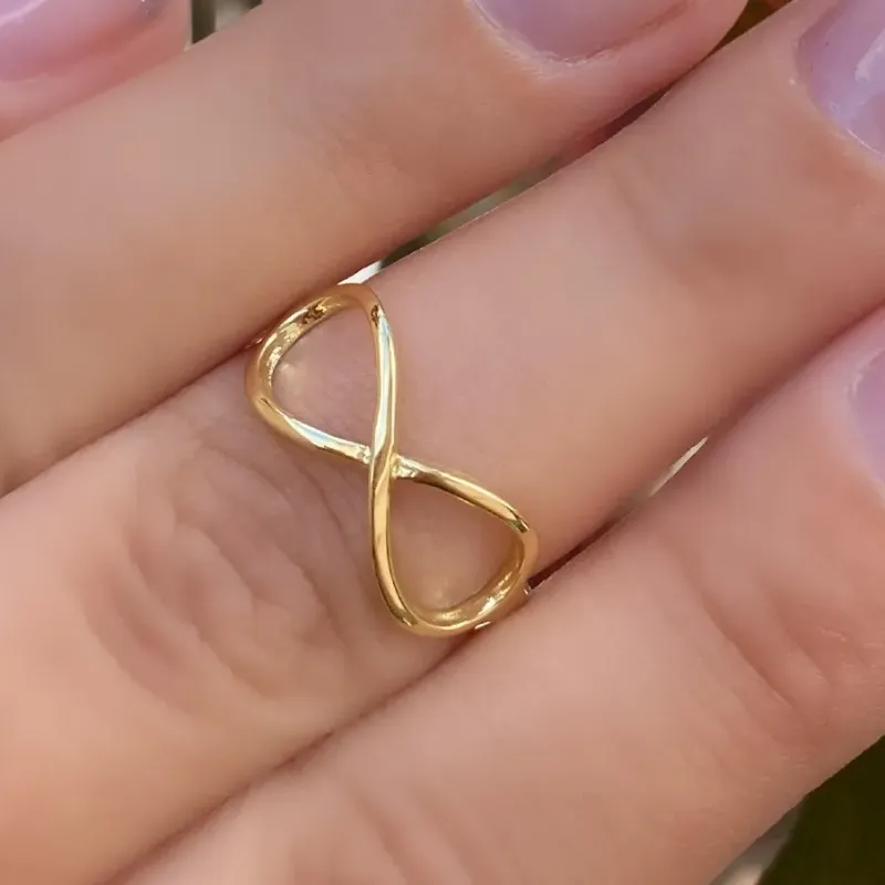 ANEL FALANGE INFINITO LISO