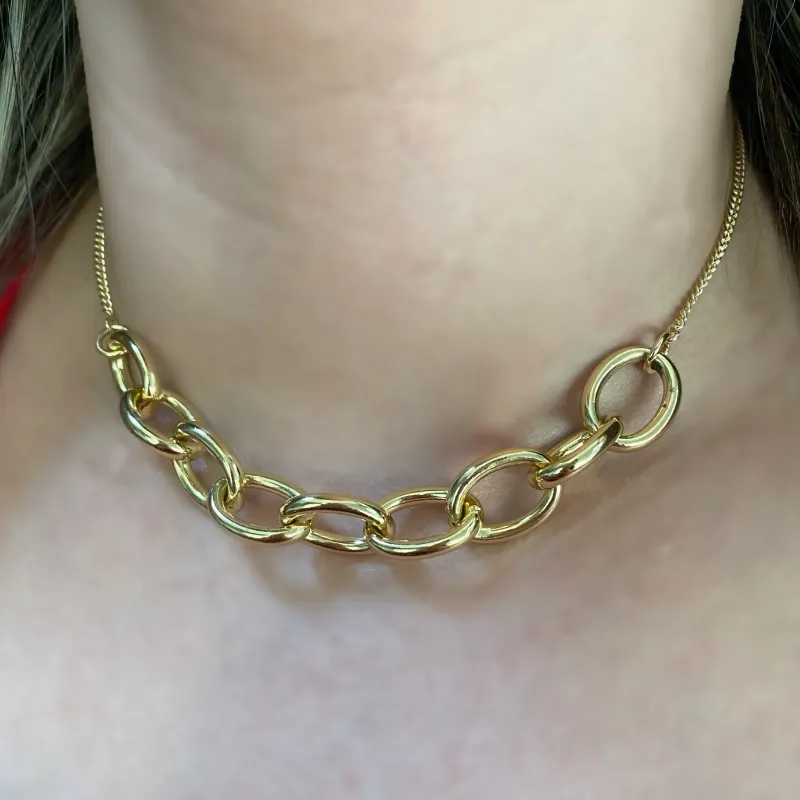 CHOKER ELO OVAL GRANDE