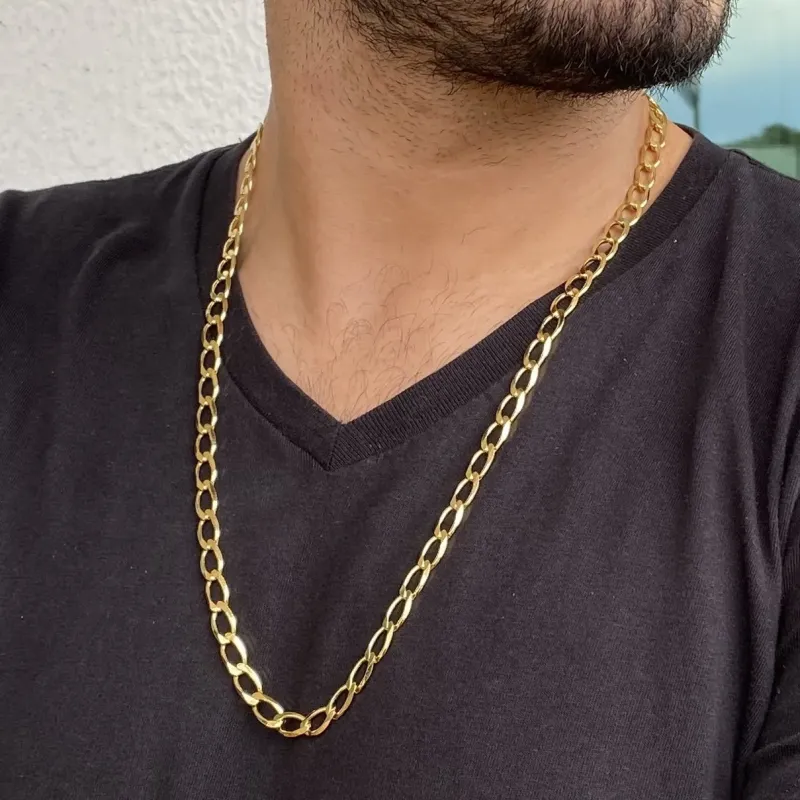 CORRENTE MASCULINA GRUMET LONGA
