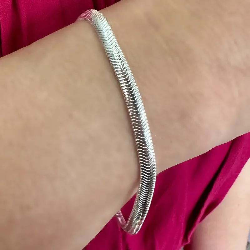 PULSEIRA PRATA FIO ALEMÃO F420