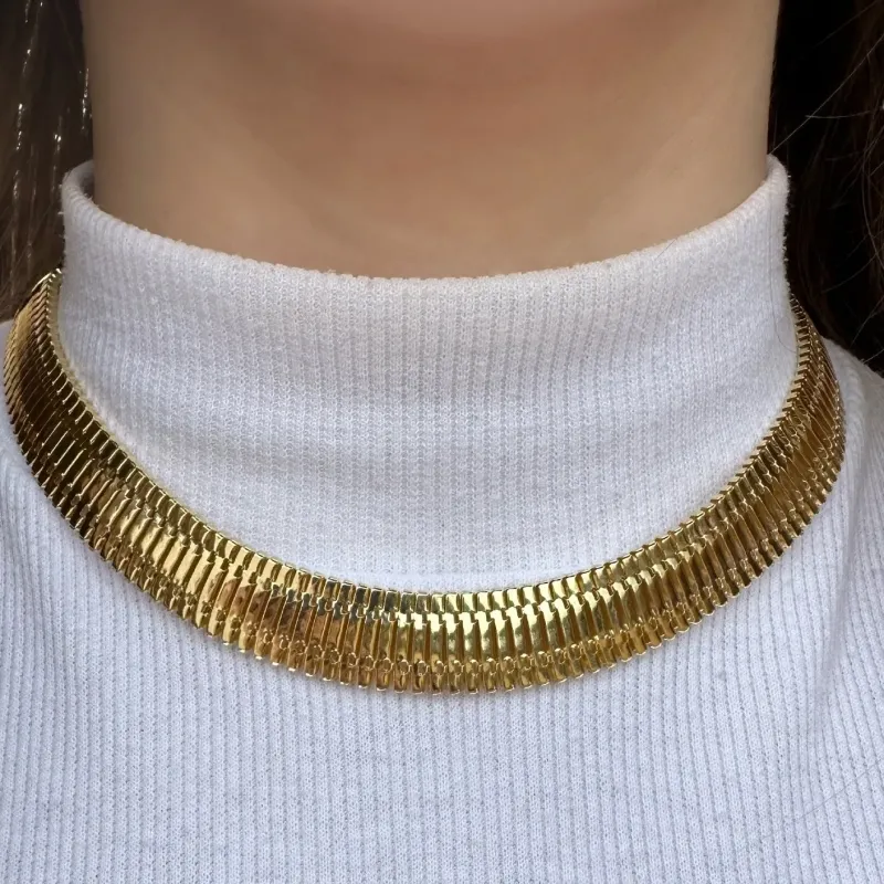 CHOKER ESTEIRA 14MM