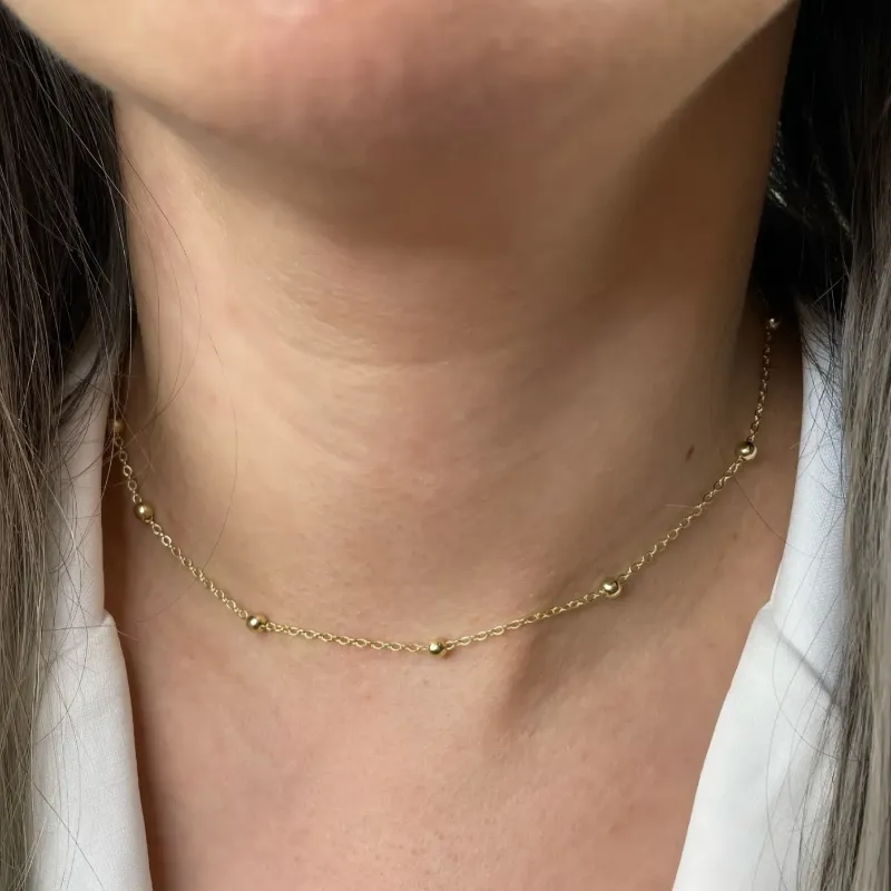 CHOKER BOLINHA