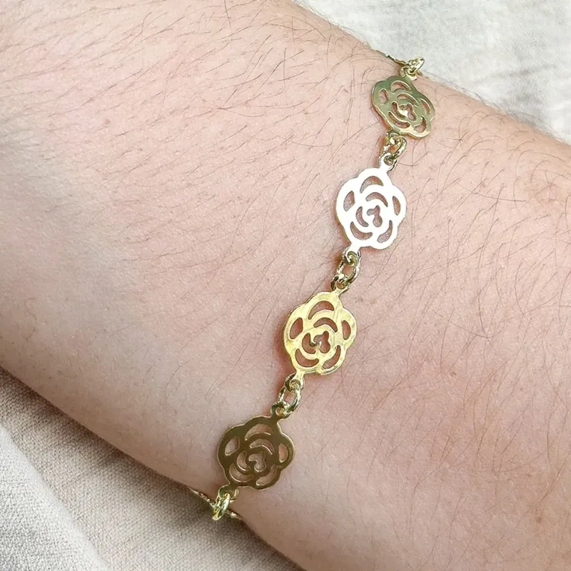 PULSEIRA FLOR VAZADA