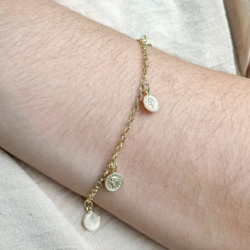 PULSEIRA MEDALHAS SÃO BENTO