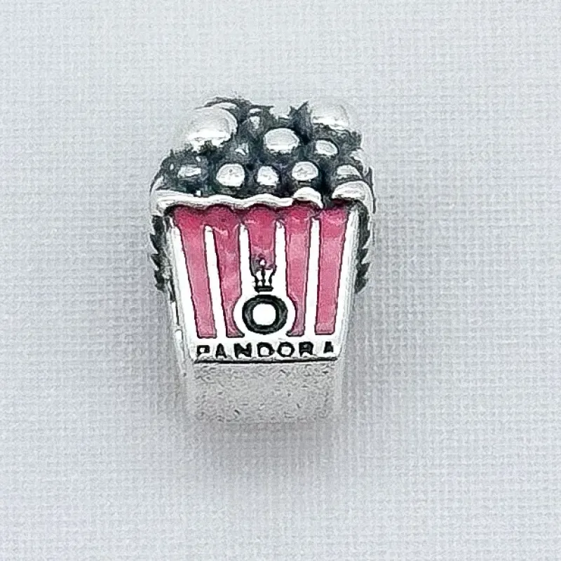 BERLOQUE PRATA POTE DE PIPOCA PANDORA
