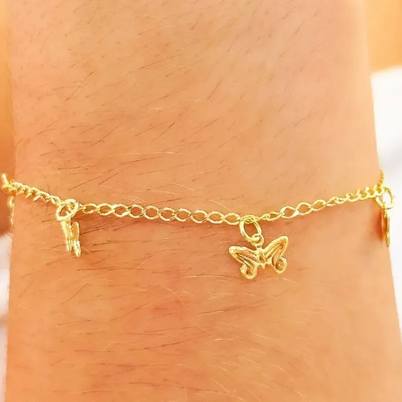 PULSEIRA BORBOLETAS PENDURADAS