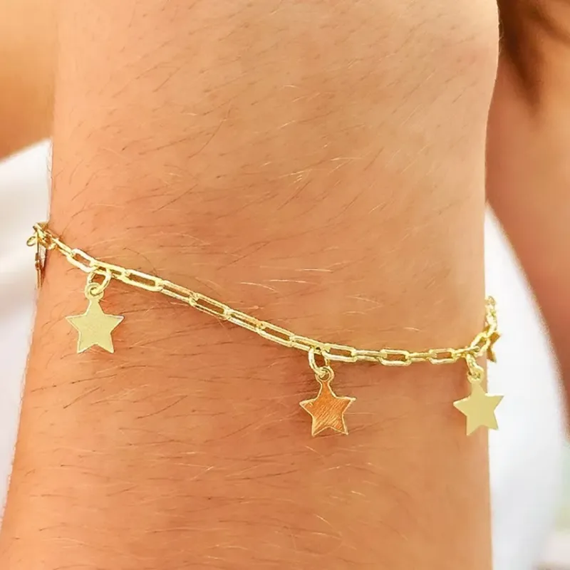 PULSEIRA CARTIER ESTRELAS PENDURADAS