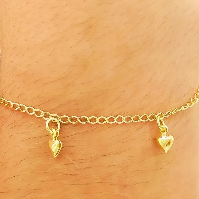 PULSEIRA CORAÇÕES PENDURADOS