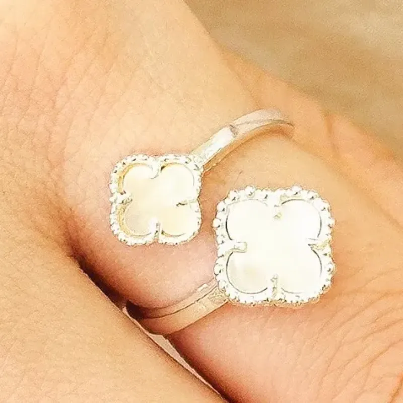 ANEL PRATA REGULÁVEL ALHAMBRA VAN CLEEF