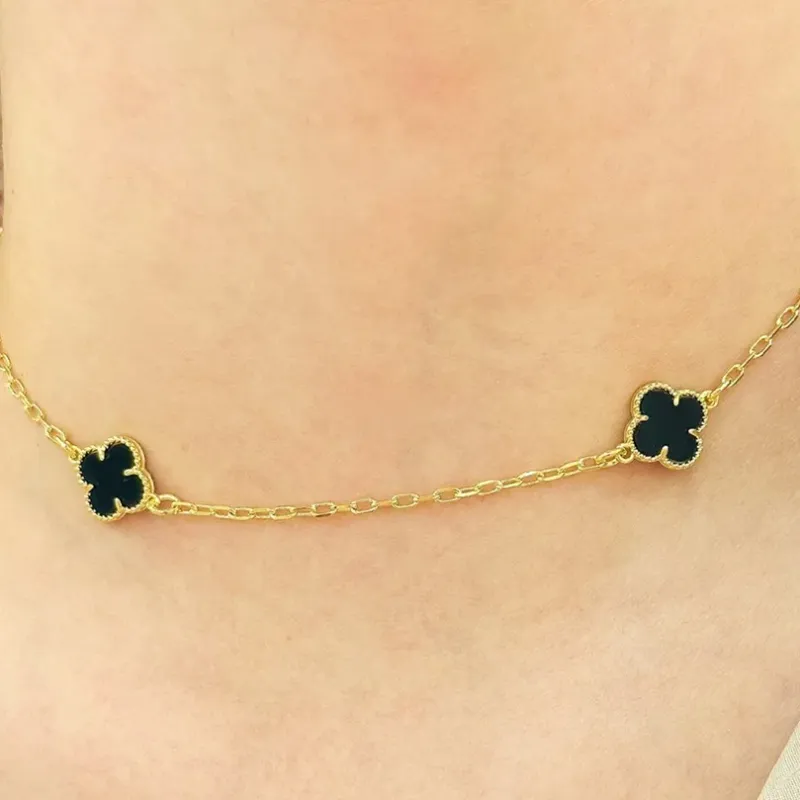 CHOKER ALHAMBRA PEDRA PRETA