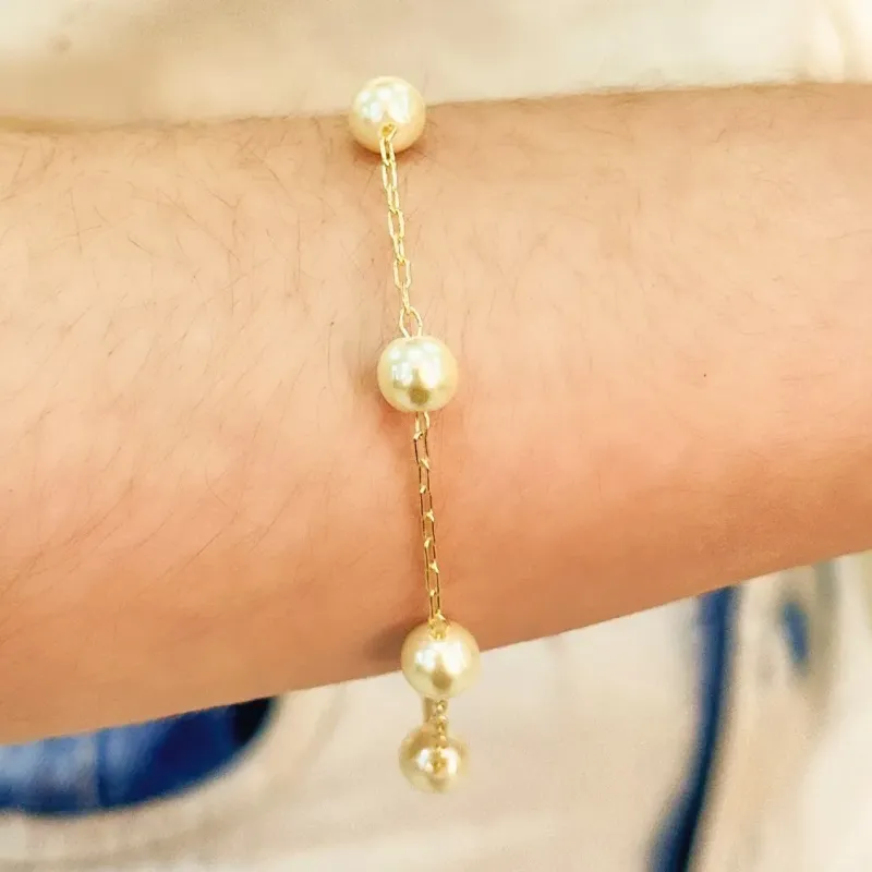 PULSEIRA PEROLAS 7MM