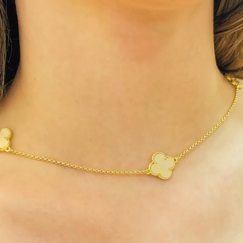 CHOKER ALHAMBRA MADRE PÉROLA VAN CLEEF