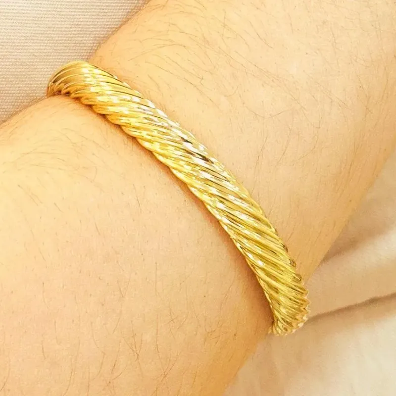 BRACELETE TORCIDO LISO