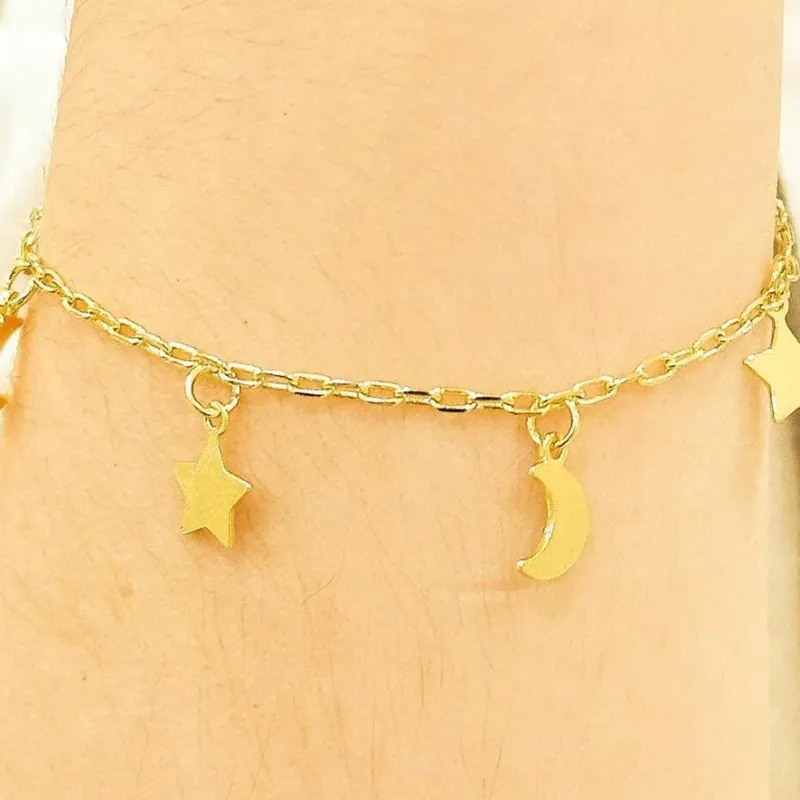 PULSEIRA CARTIER ESTRELA E LUA