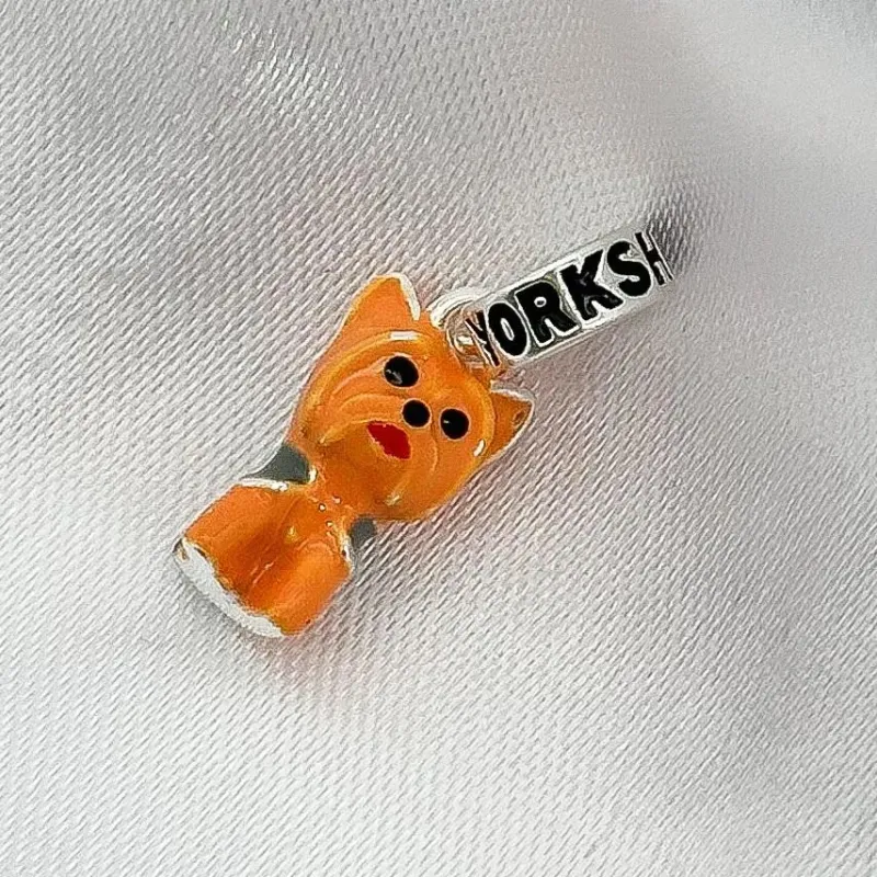 BERLOQUE PRATA CACHORRO YORKSHIRE