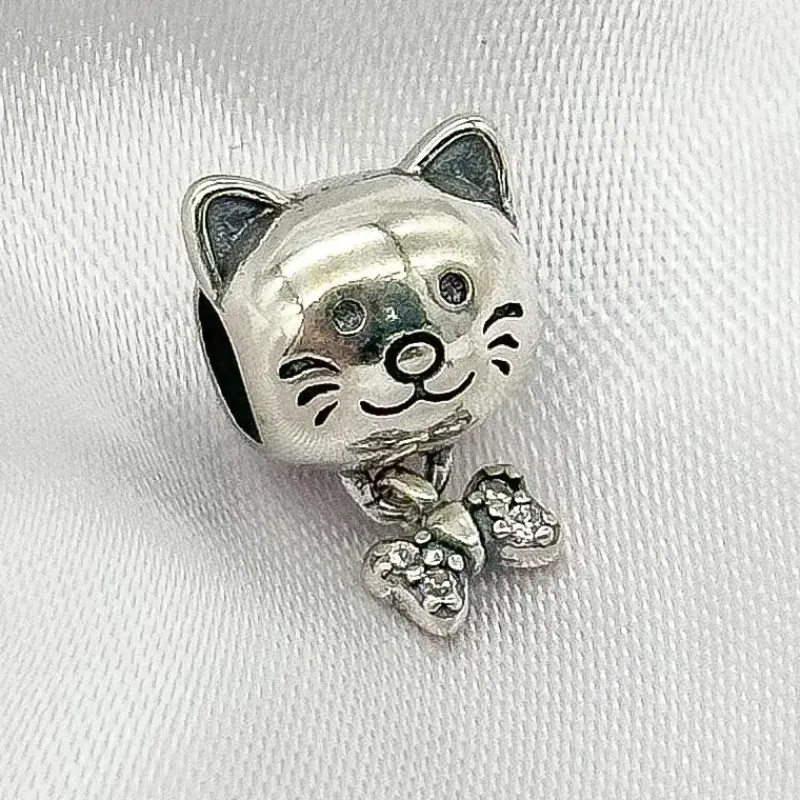 BERLOQUE PRATA PASSANTE GATINHO