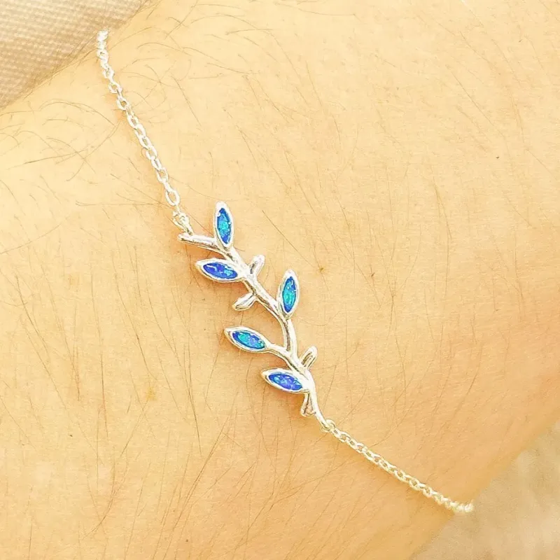 PULSEIRA PRATA FOLHAS