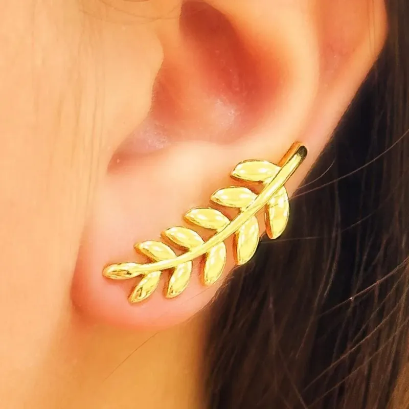 BRINCO EAR CUFF FOLHAS