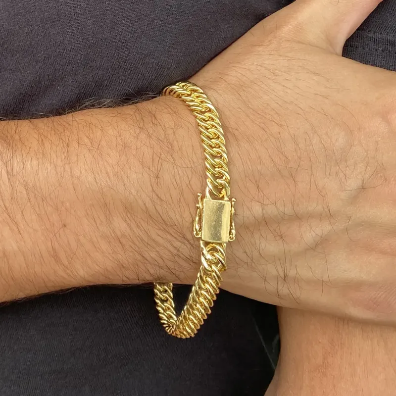 PULSEIRA GRUMET DUPLA OCA FECHO GAVETA 8,5MM