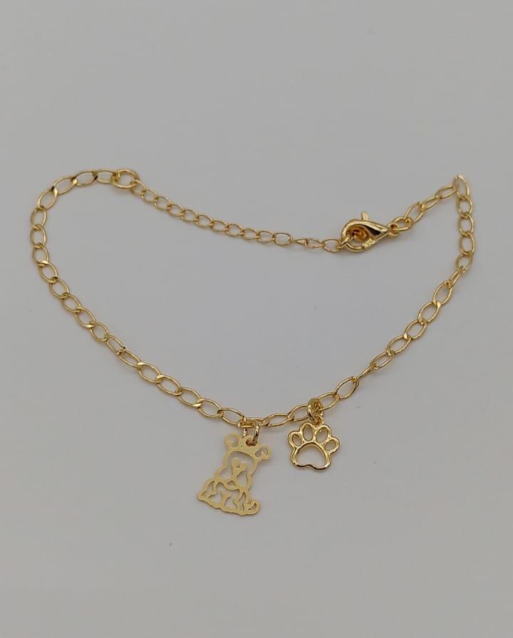 PULSEIRA CACHORRINHO COM PATINHA