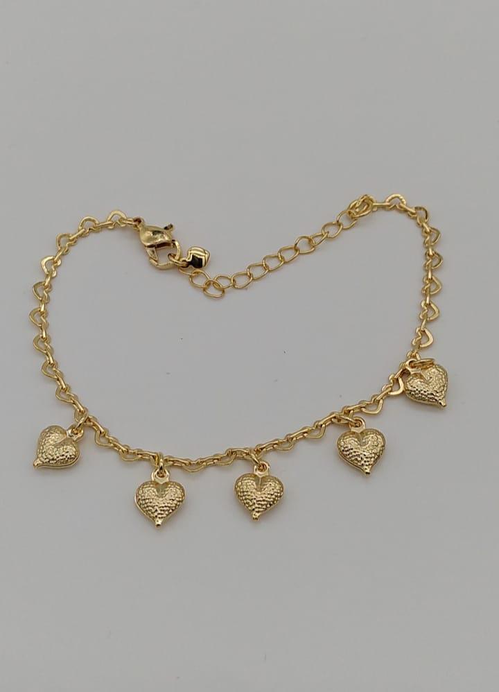 PULSEIRA CORAÇÕES TEXTURIZADOS