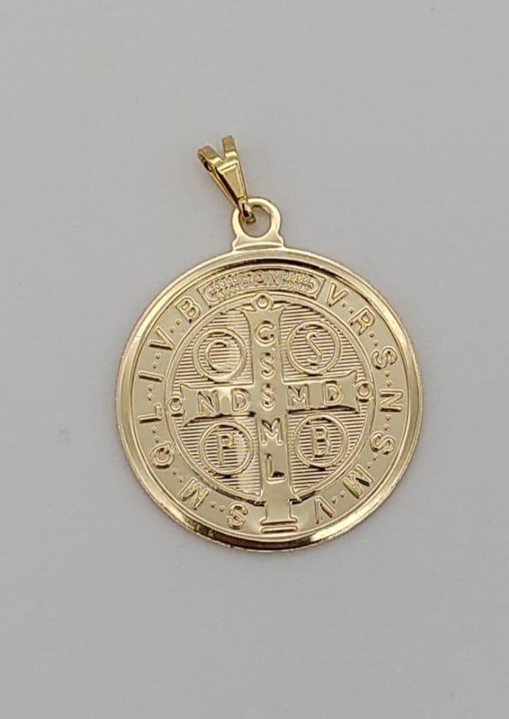 PINGENTE MEDALHA SÃO BENTO MÉDIO