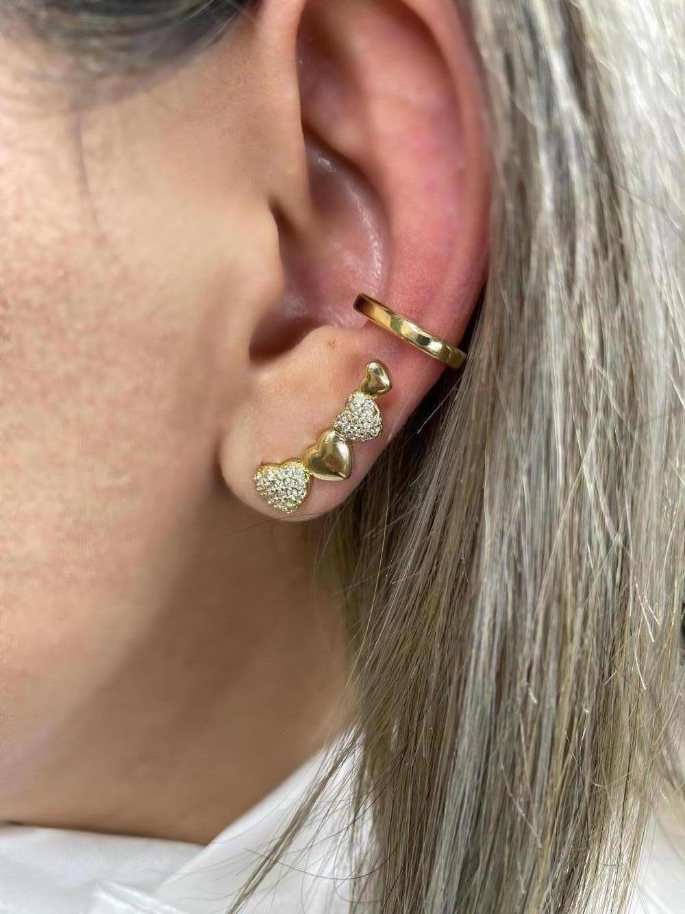 PIERCING FAKE CORAÇÃO ABERTO