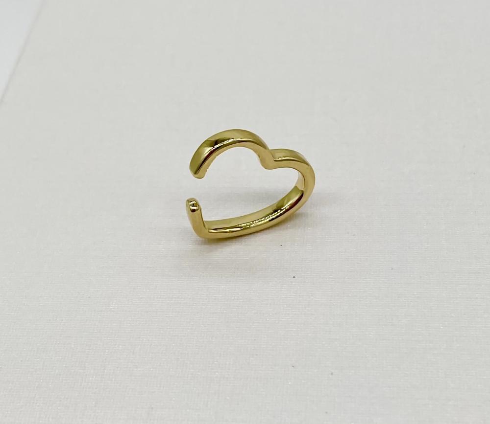 PIERCING FAKE CORAÇÃO ABERTO