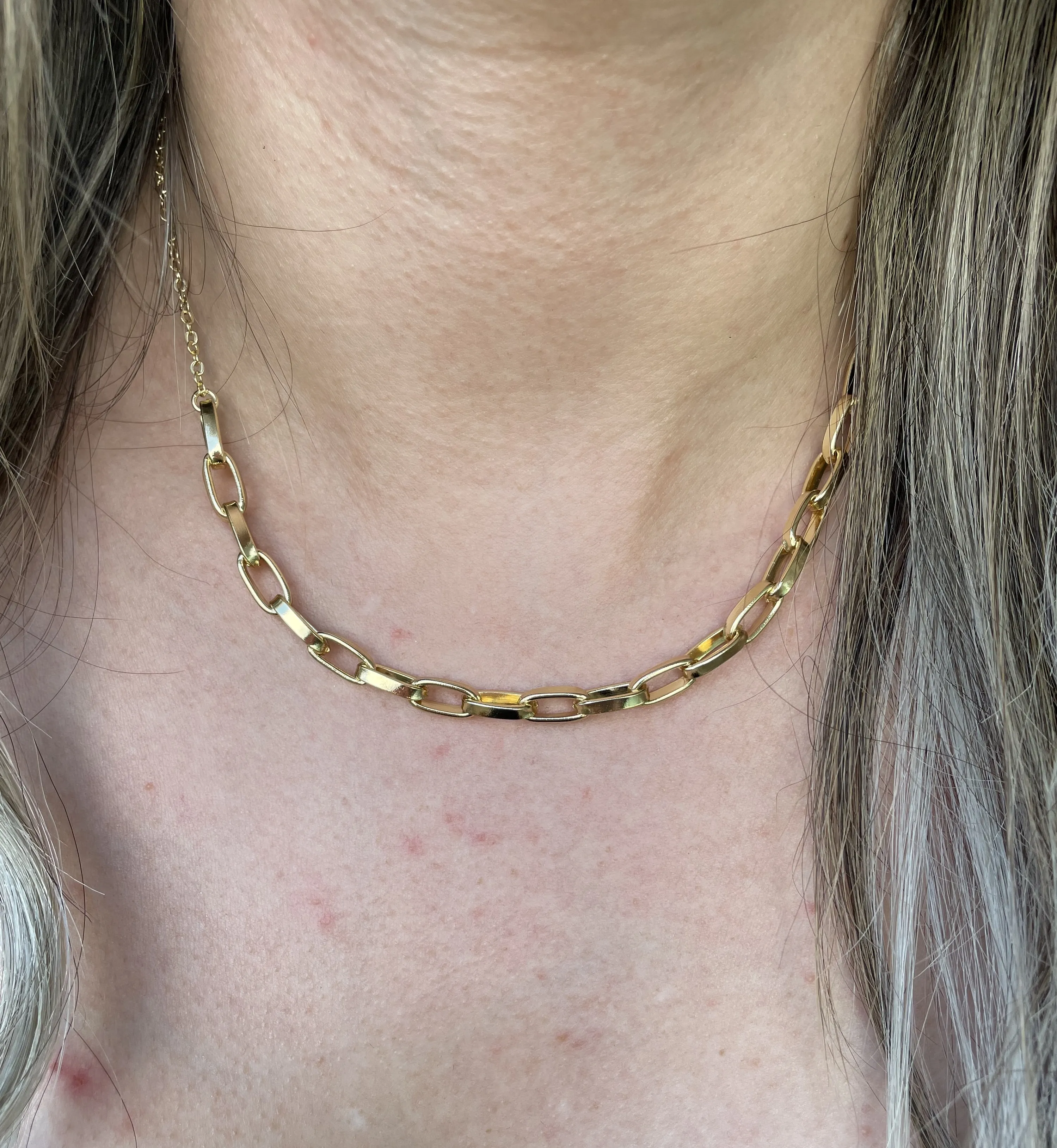 CHOKER ELO OVAL GROSSO