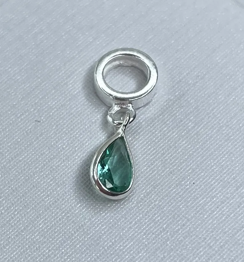 BERLOQUE GOTA ZIRCONIA TURMALINA
