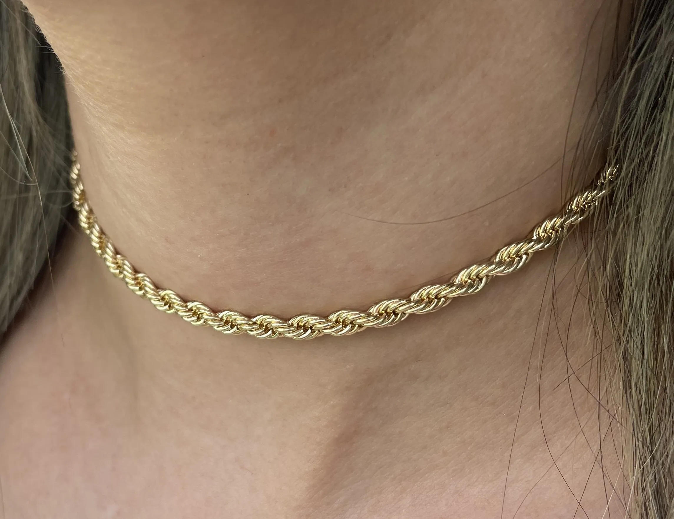 CHOKER CORDÃO BAIANO 4MM