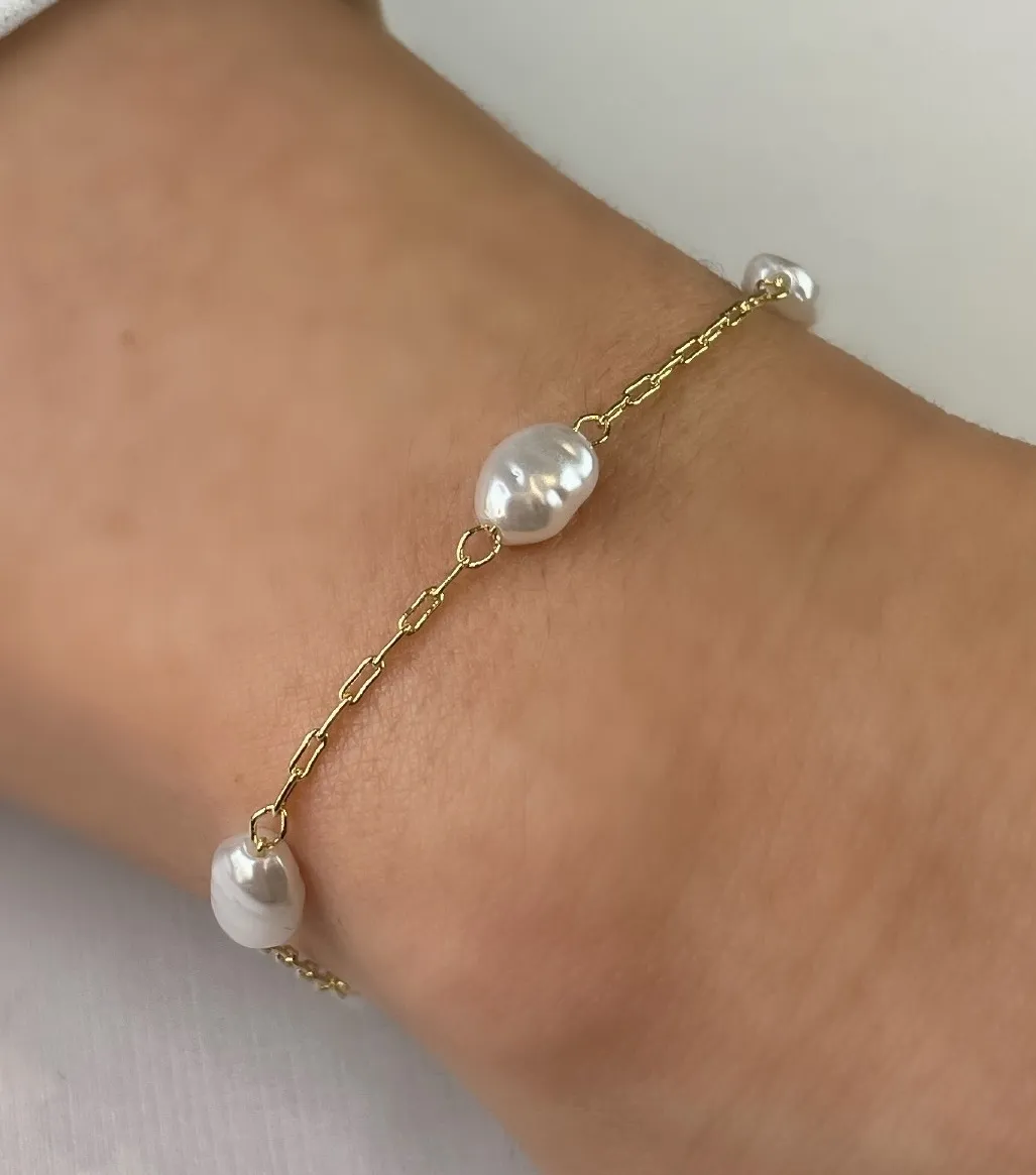 PULSEIRA CARTIER PEROLA MÉDIA