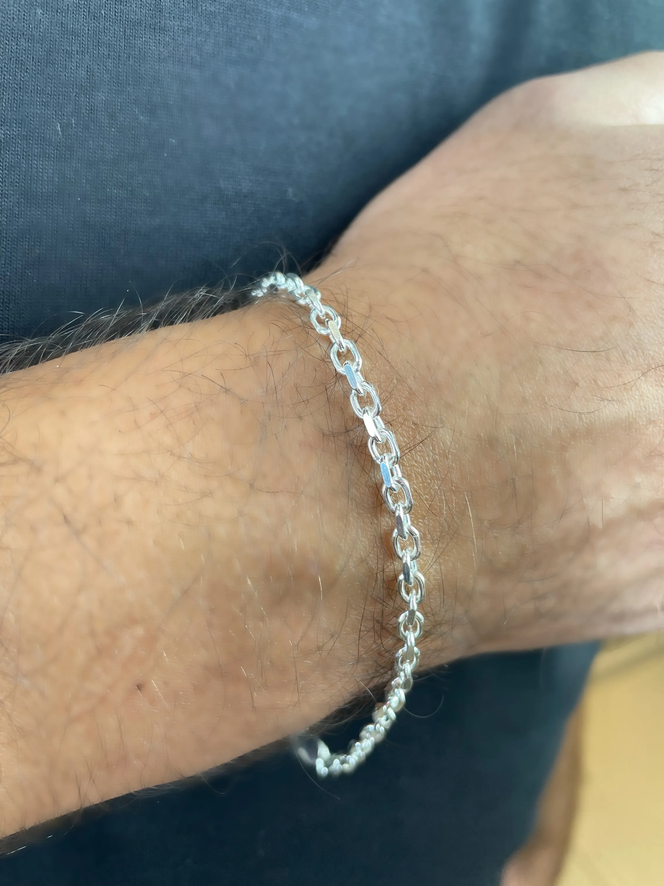 PULSEIRA PRATA CARTIER FIO 100