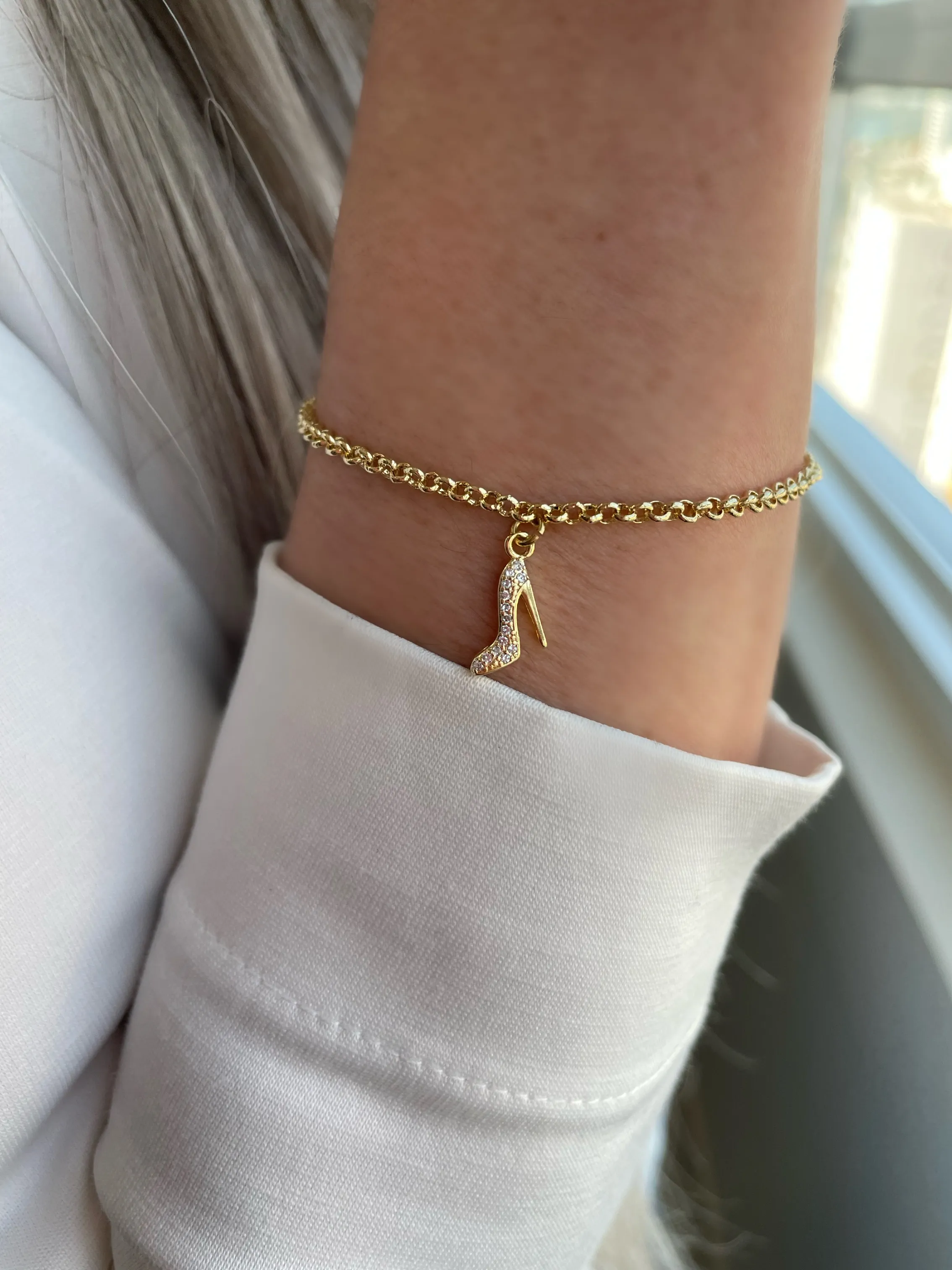 PULSEIRA SAPATO CRAVEJADO