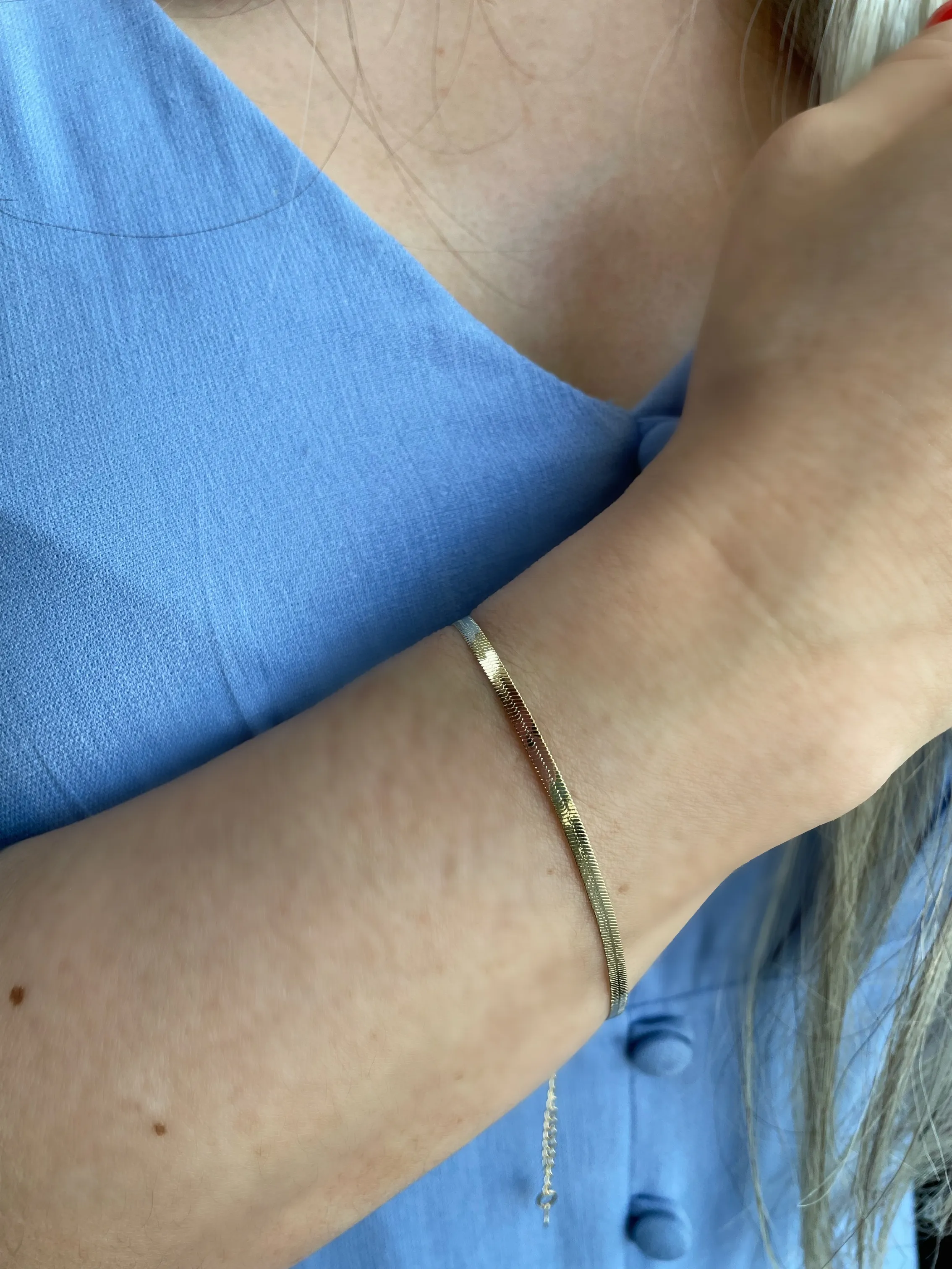 PULSEIRA FIO LAMINADO FINO 3.0MM
