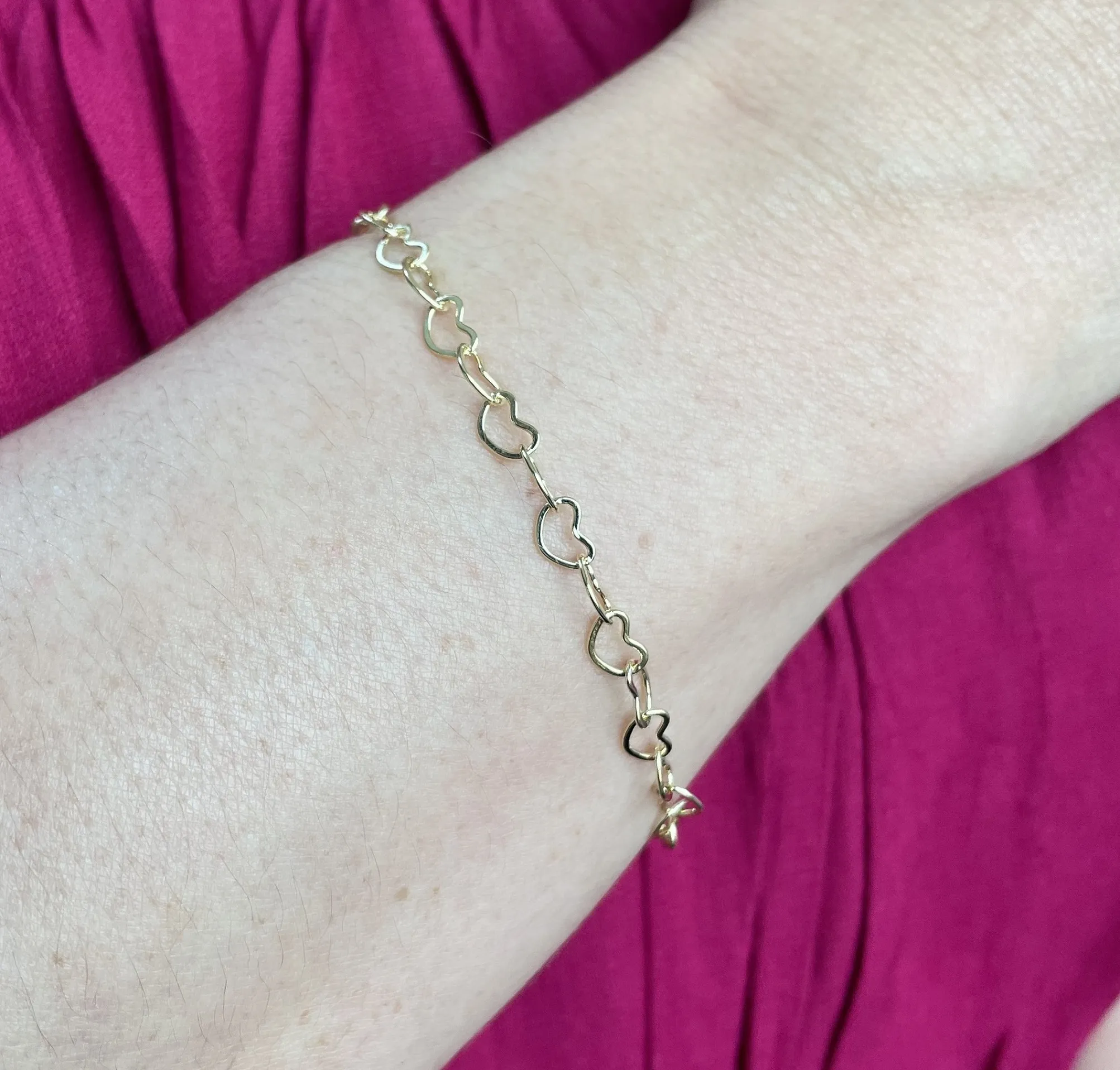 PULSEIRA CORAÇÃO VAZADO