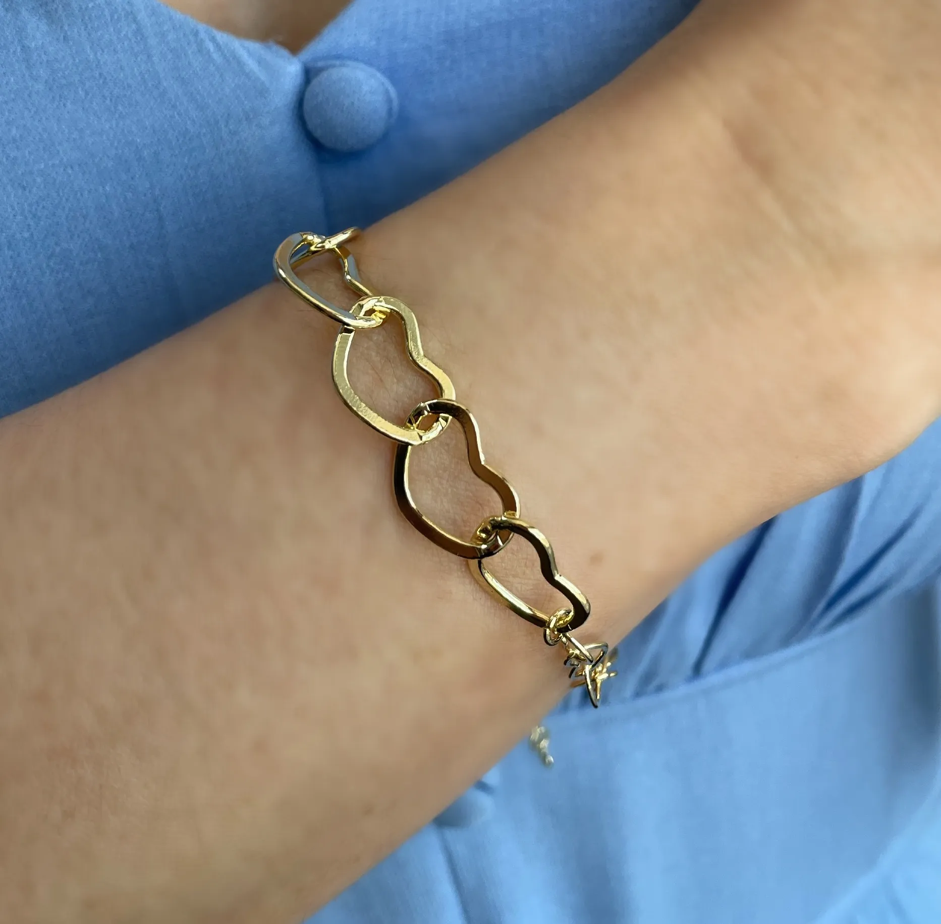 PULSEIRA CORAÇÃO VAZADO GRANDE