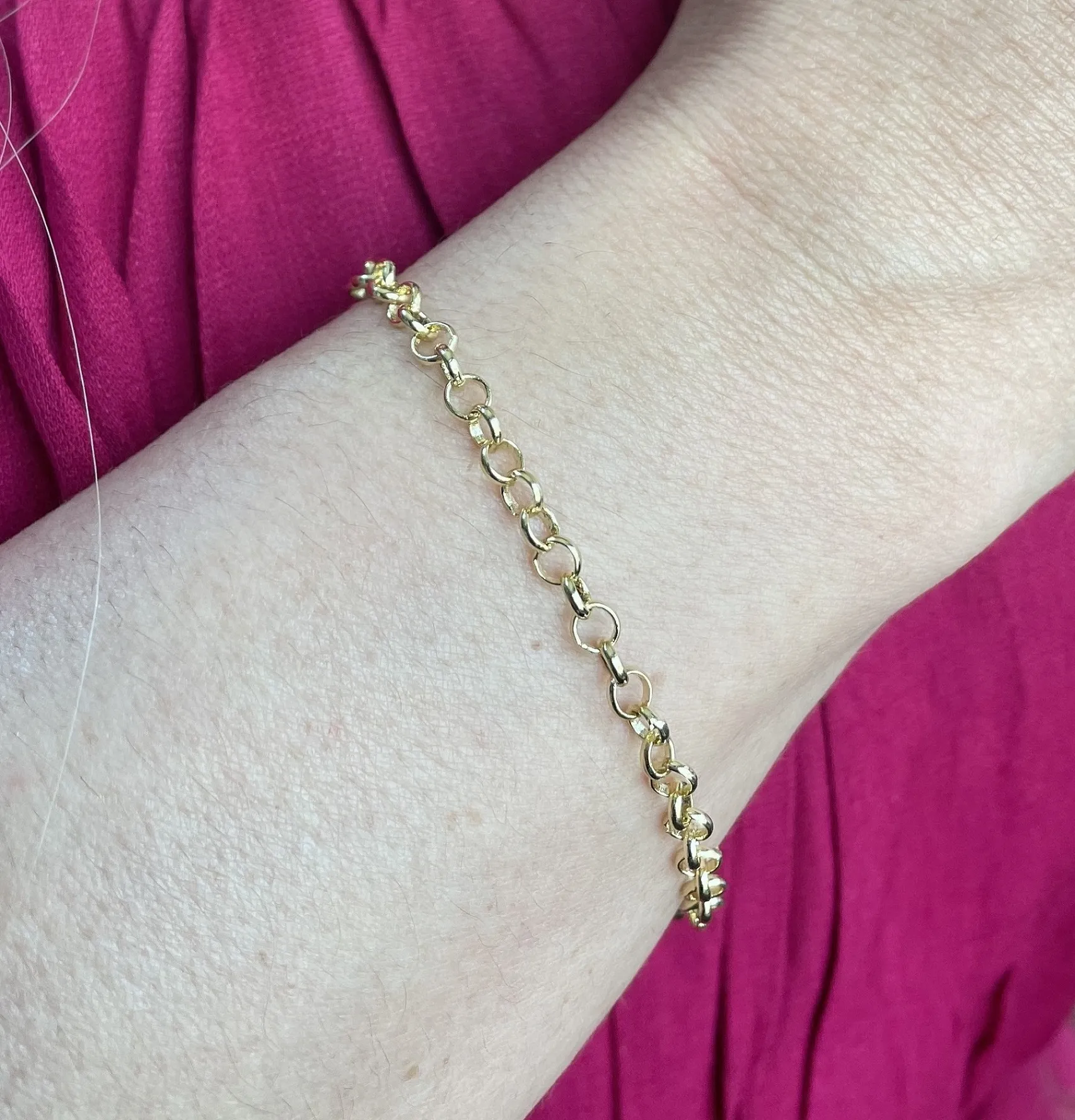 PULSEIRA ELO PORTUGUES 4MM