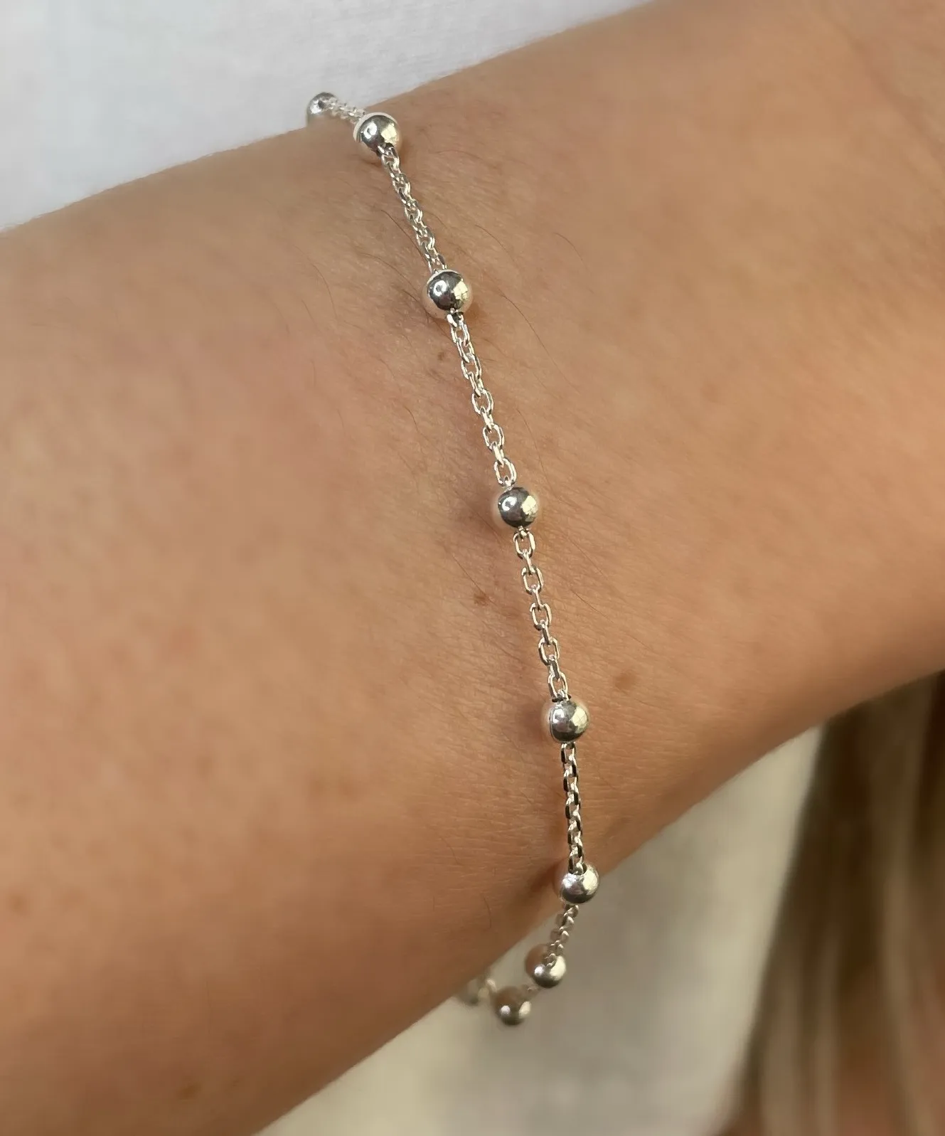 PULSEIRA PRATA CARTIER COM BOLA