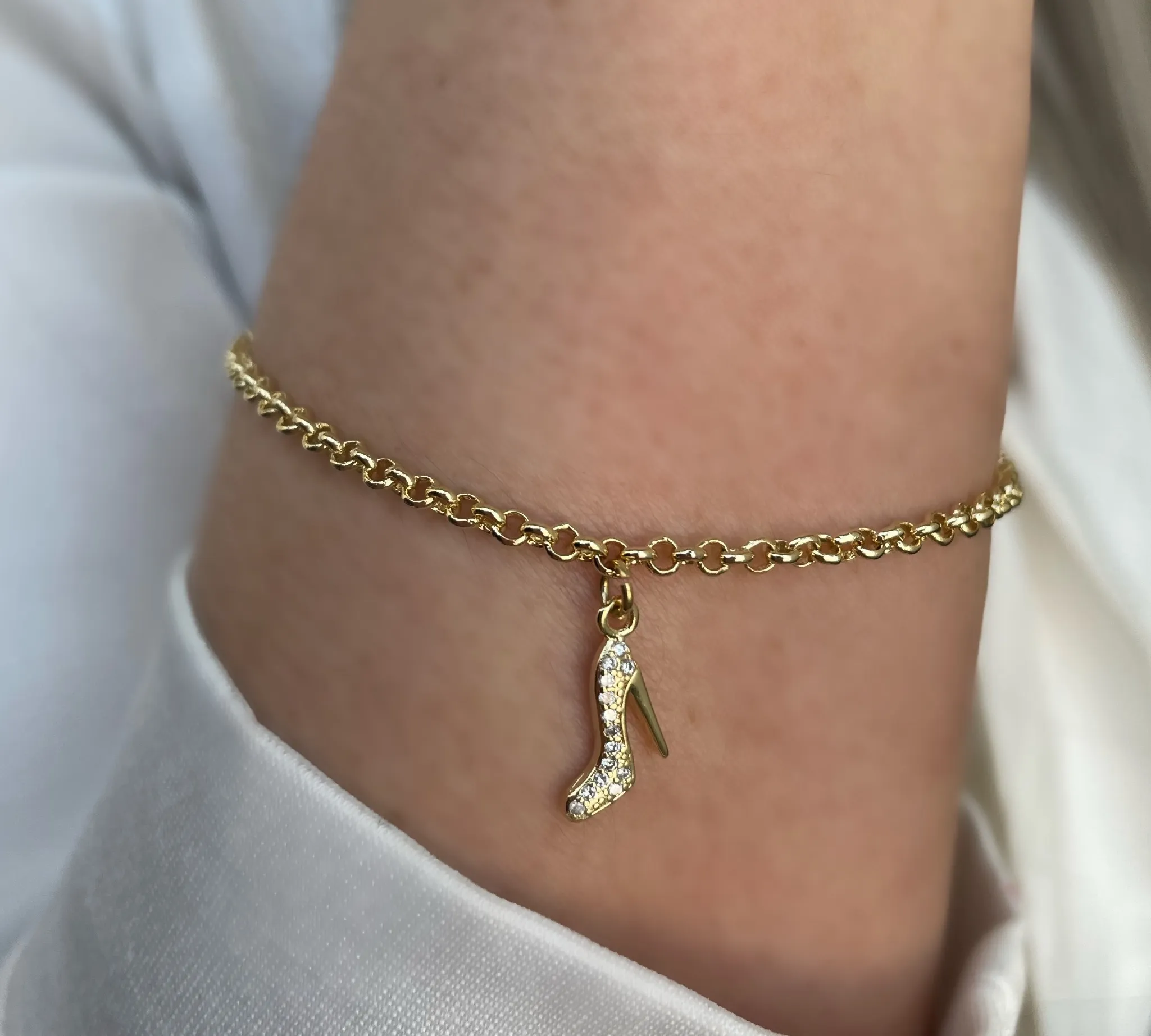 PULSEIRA SAPATO CRAVEJADO