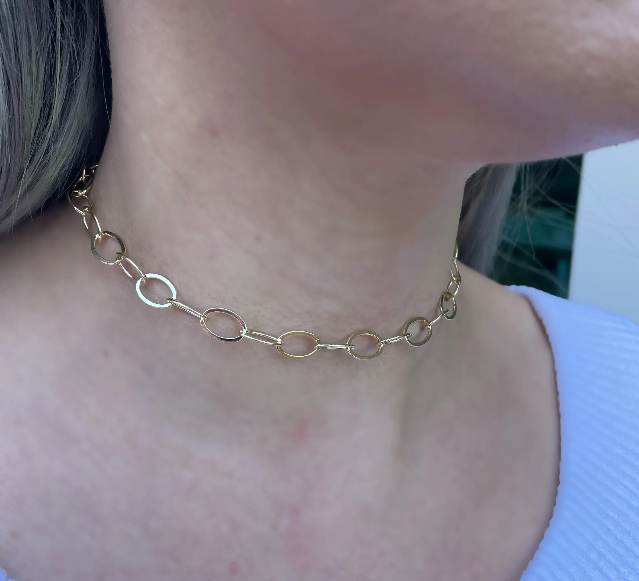CHOKER ELO OVAL
