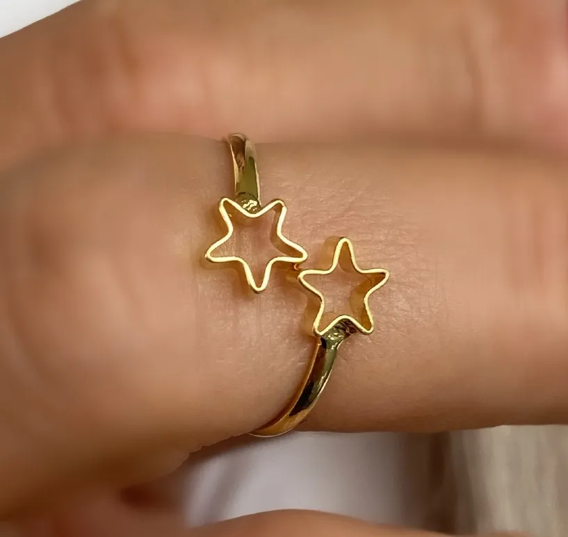 ANEL FALANGE ESTRELA VAZADA