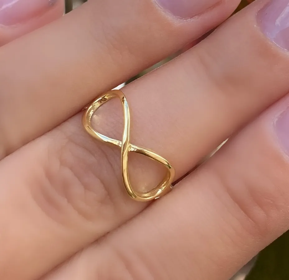 ANEL FALANGE INFINITO LISO